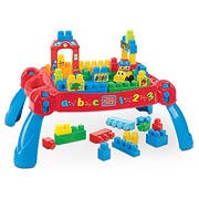 Mega Bloks Build N Learn First Builders Table Playset